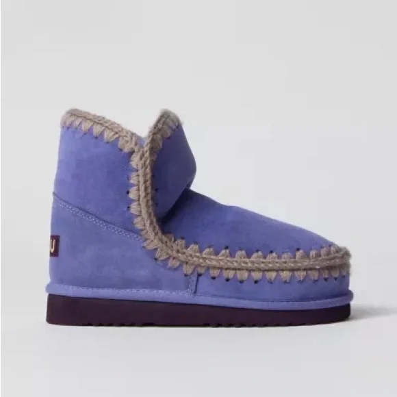 NEW Mou 18 Sheepskin Boot in Purple
