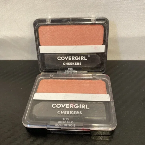 CoverGirl Cheekers‎ Blush- 105 Rose Silk- 0.12 Oz./3g - 2 Pk