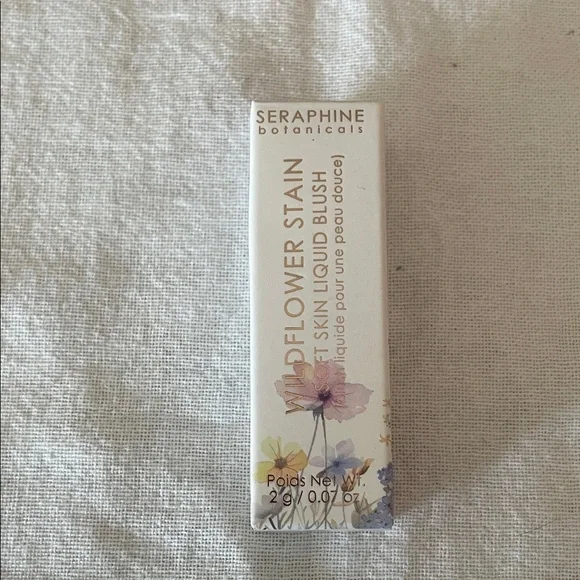 Seraphine Botanicals Flower Stain Liquid Blush - White and Cream