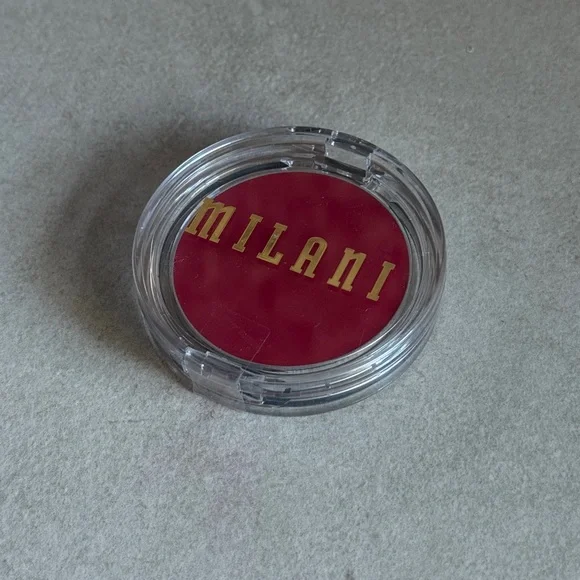 Milani Cheek Kiss Cream Blush 130 Blushing Berry Vegan Makeup 0.21 oz