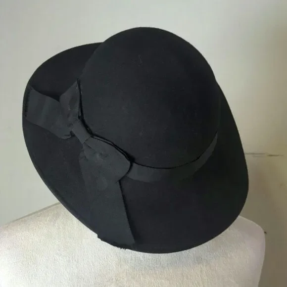Vintage 50's/60's Old Hollywood 100% Wool Lancaster Retro Hat