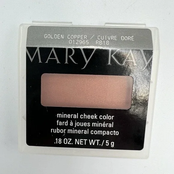 Mary Kay Mineral‎ Cheek Color Golden Copper 012965 New