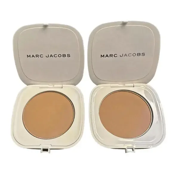 2x MARC JACOBS O!mega Bronzer Coconut Perfect Tan 104 Tan-Tastic Travel Sz .13oz