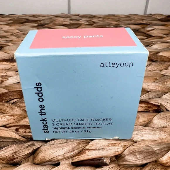 ALLEYOOP STACK THE ODDS - CREAM HIGHLIGHT, BLUSH & CONTOUR. NEW