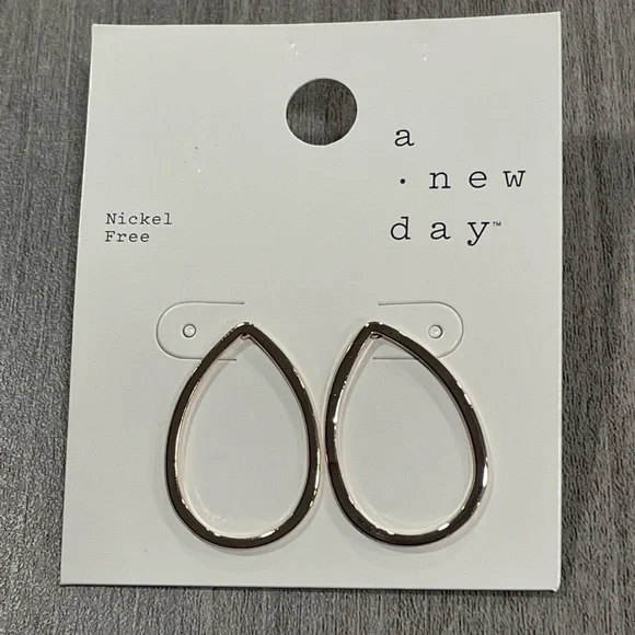 A New Day Oval Nickel Free Earrings C31
