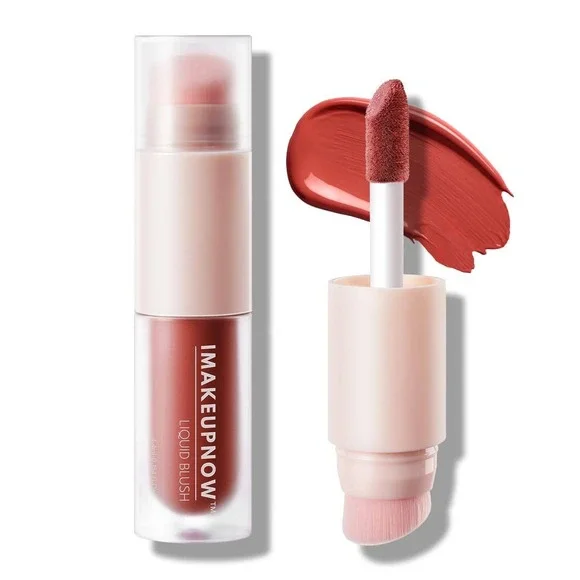 Liquid Blush Stick for Cheeks Natural High‎ Pigment With Build in Brush#L003