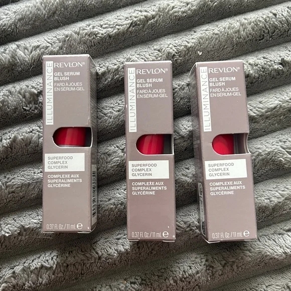 Revlon Illuminance Gel Serum Blush Bundle Striking Rose