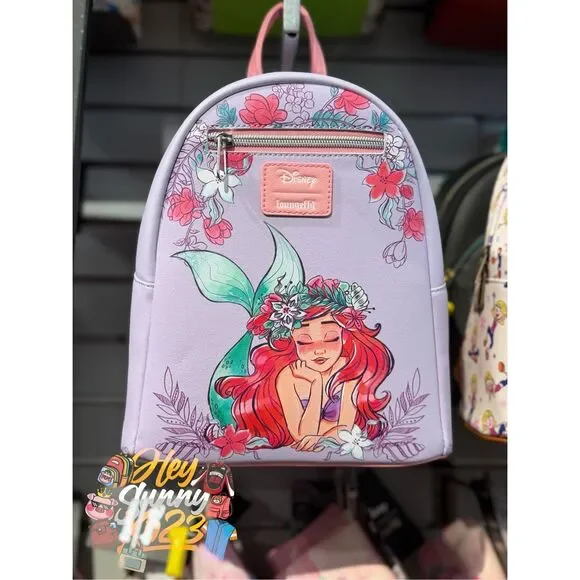Loungefly Disney The Little Mermaid Floral Dream Mini Backpack