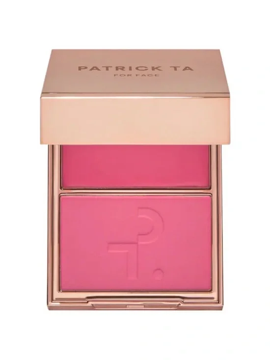 New Patrick Ta Major Headlines Double-Take Crème & Powder Blush Duo She’s A Doll
