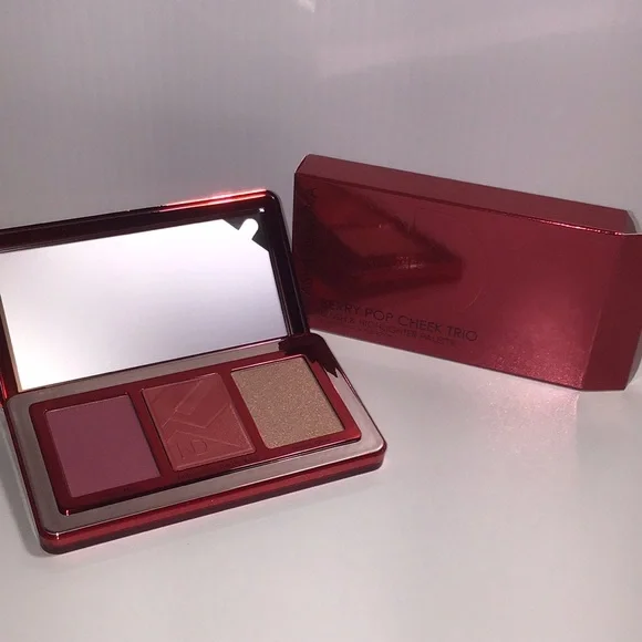 Natasha Denona Berry Pop Cheek Trio - Pink, Rose, Shimmer Gold