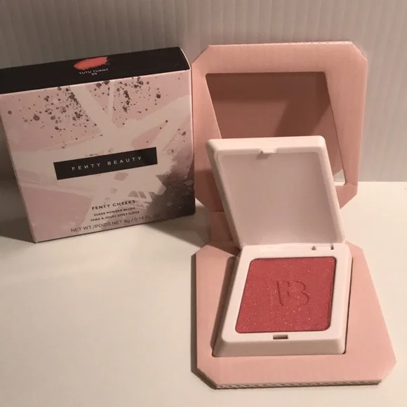 Fenty Cheeks Suede Powder Blush in tutu turnt NEW