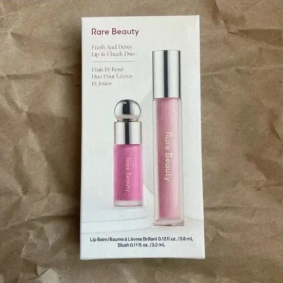 NWT Rare Beauty by Selena Gomez Fresh and Dewy Lip & Cheek Duo