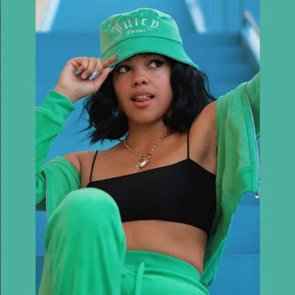 Juicy Couture X F21 Green Bucket Hat