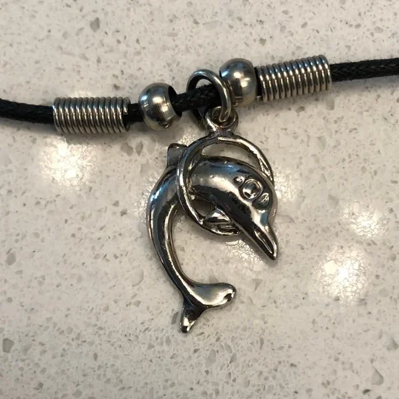 Silver Dolphin Necklace