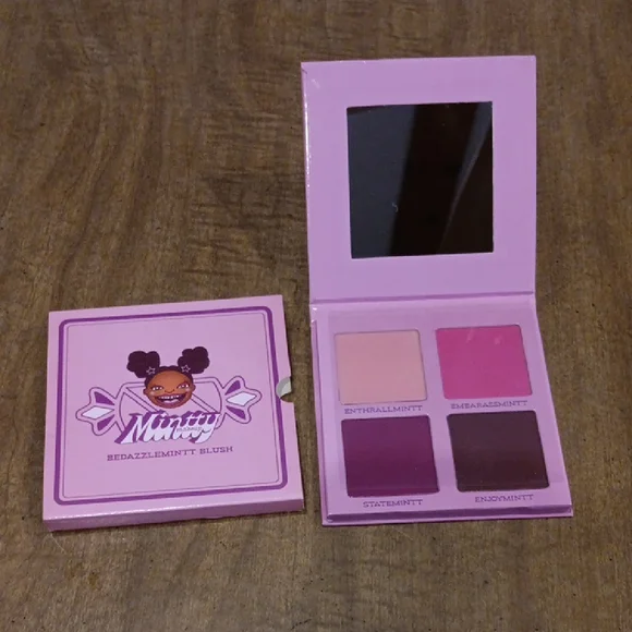 Mint Bedazzlement Blush Palette - Pink and Purple Hues