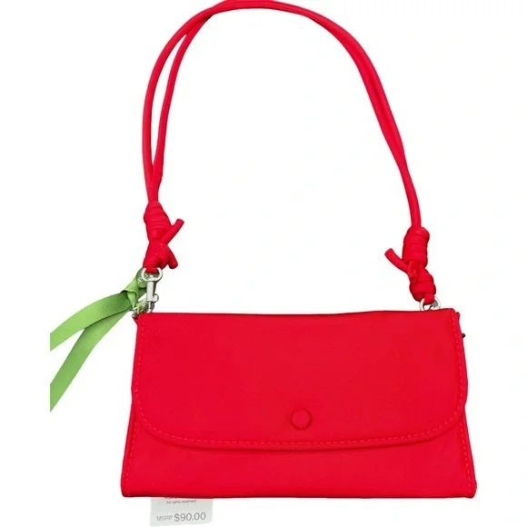 Vera Bradley Goji berry red The Wildwood Wallet / crossbody bag new with tags