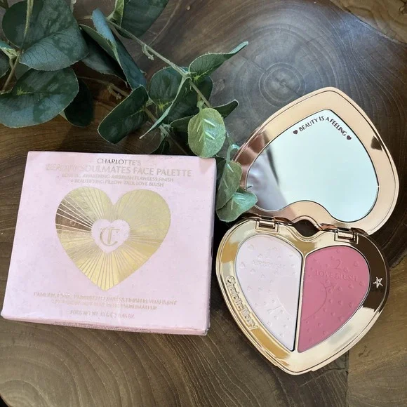 Charlotte Tilbury FLAWLESS PINK Beauty Soulmates Brighten Blush Powder Palette