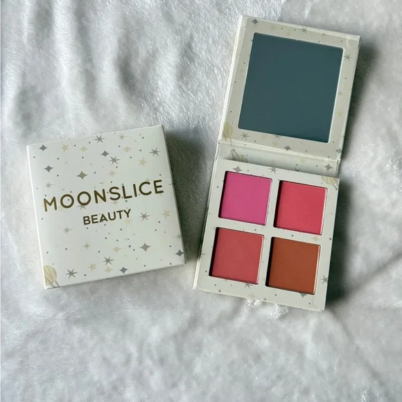 Moonslice Beauty Blushing Moon Blush Palette Vegan Cruelty-Free Shades