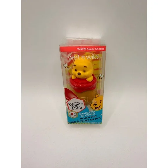 Wet n Wild Disney Winnie the Pooh Sunny Cheeks Blush Pot Makeup Cottagecore NIB