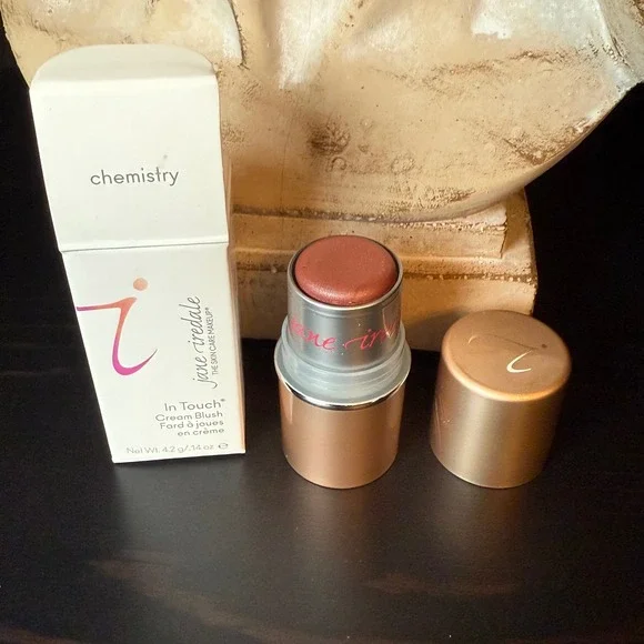 Jane Iredale In Touch Cream Blush Stick Makeup CHEMISTRY 0.14oz NEW
