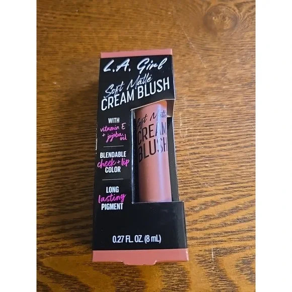 L.A. GIRL Soft Matte Cream Blush, Grace GBL442‎ SOFT MATTE