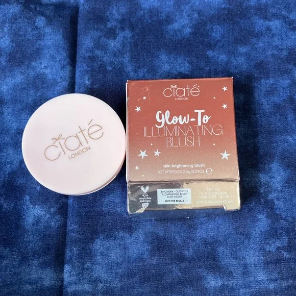 Ciate Glow-To Illuminating Blush ▪‎ DATE NIGHT ▪ 2.5g/.08oz- New In Box