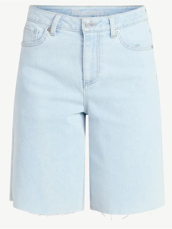 No Boundaries Denim Fray Jorts