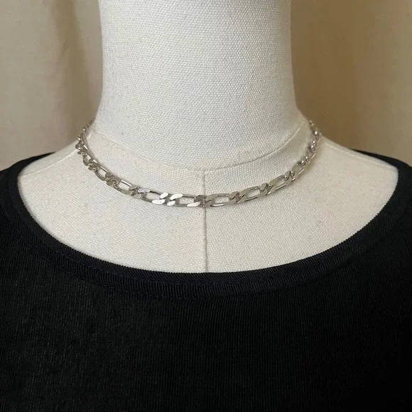 Monet Figaro Chain Necklace 16