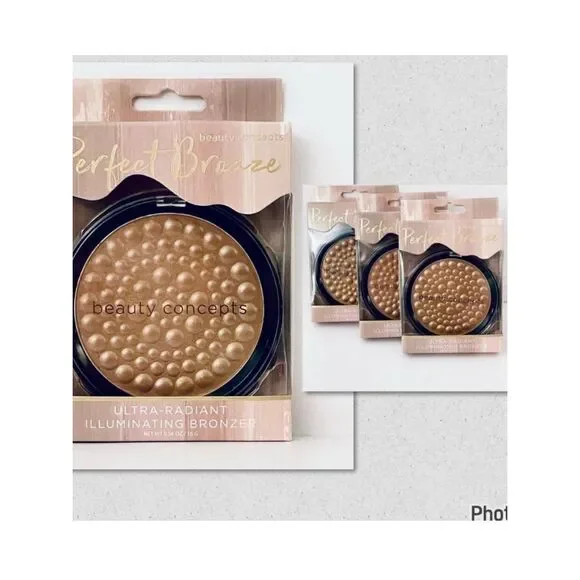 NWT 3 Beauty Concepts Ultra radiant illuminating Perfect Bronze x a Radiant Glow