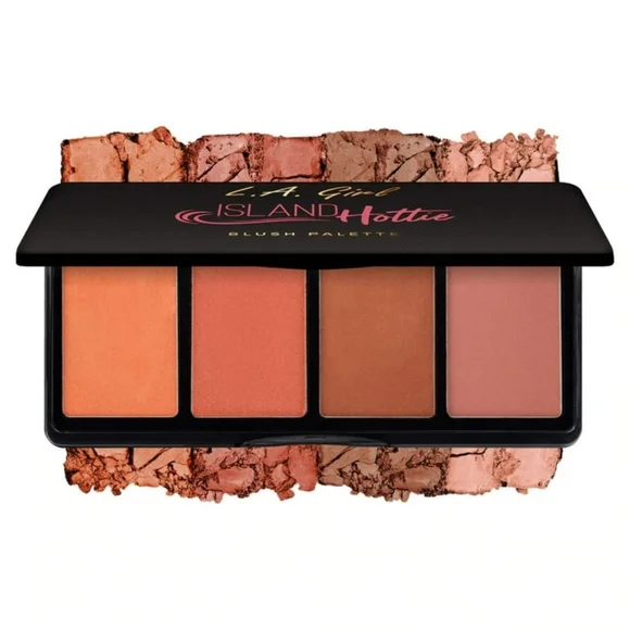 LA GIRL Fanatic Blush Palette Love Inspiring Island Hottie