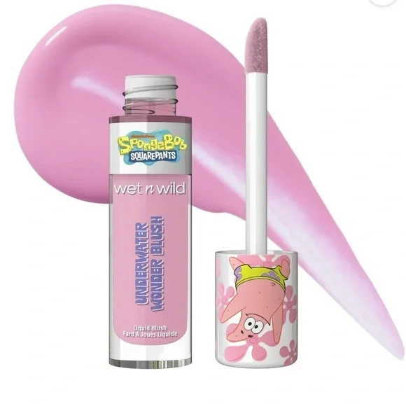 Wet N Wild SpongeBob Underwater Wonder Liquid Blush - Rock Star