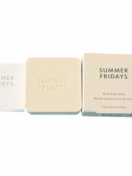 Summer Fridays Blush Butter Balm Soft Strawberry Mini 2.4g Cream Blush New