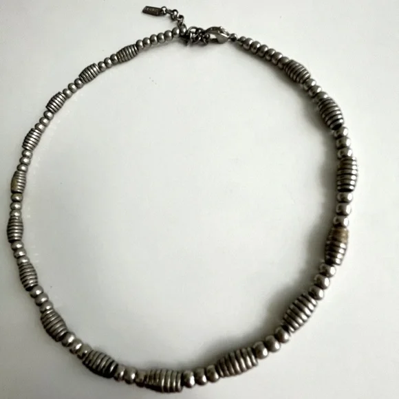VINTAGE Napier Silver-tone Chocker Necklace
