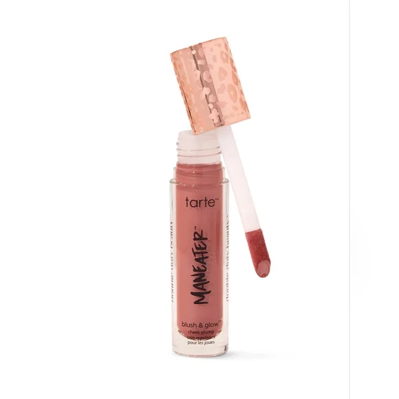 Buffed Pink Tarte Maneater Blush & Glow Cheek Plump Brand New In Box Full Size