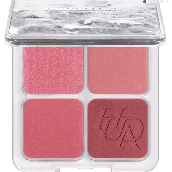 HUDA BEAUTY Blush Filter Blurring Blushlighters Palette-Rose Berry