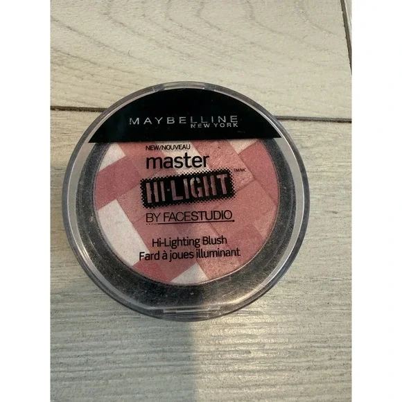 Maybelline‎ FaceStudio Master Hi-Light Blush 20 Pink Rose Highlighting Powder 9g