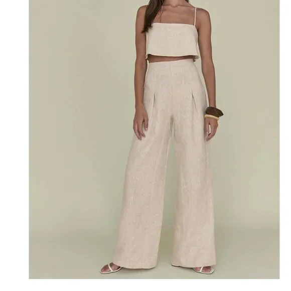 Reformation Cleo Linen Two Piece