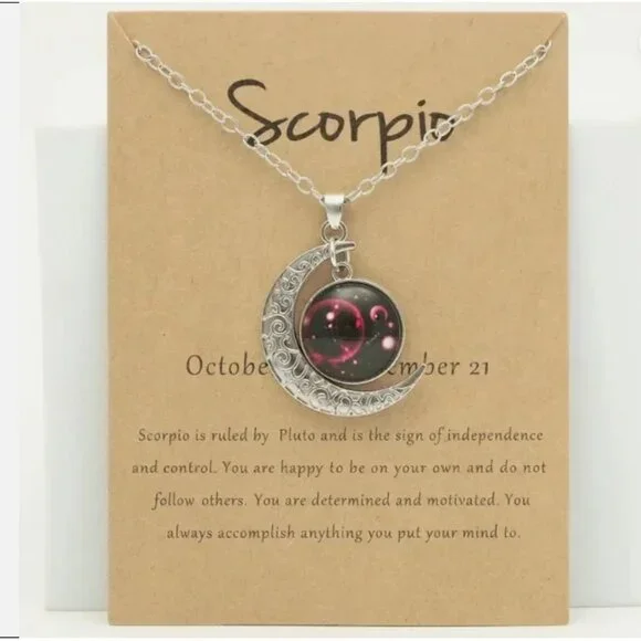 NWT Scorpio Silver-Tone 1.5