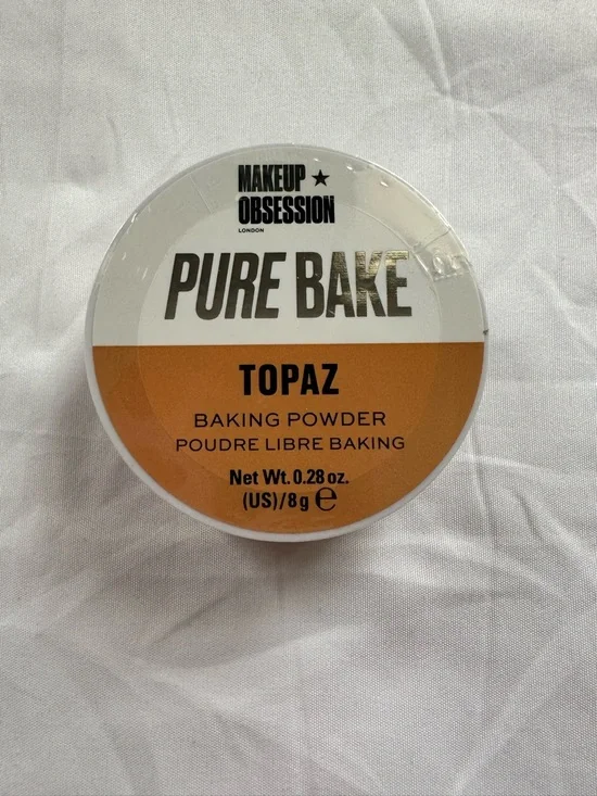 Makeup Obsession Pure Bake Baking Powder – Topaz – New Sealed
