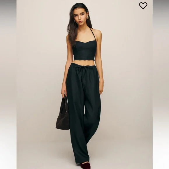 Reformation Jaida Linen Two Piece Set