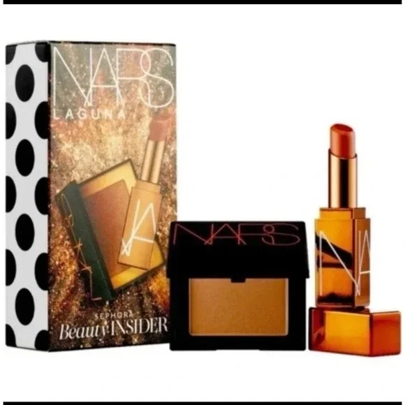 NARS LAGUNA Bronzer & Afterglow Lip Balm Sephora Beauty Insider Birthday Set‎