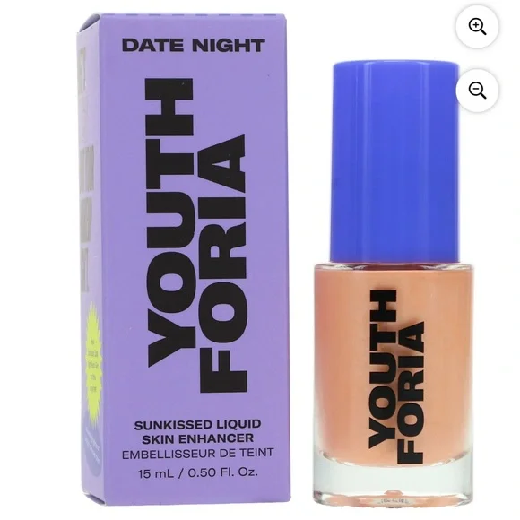 YOUTH FORIA Sunkissed Liquid Skin Enhancer - Date Night NEW