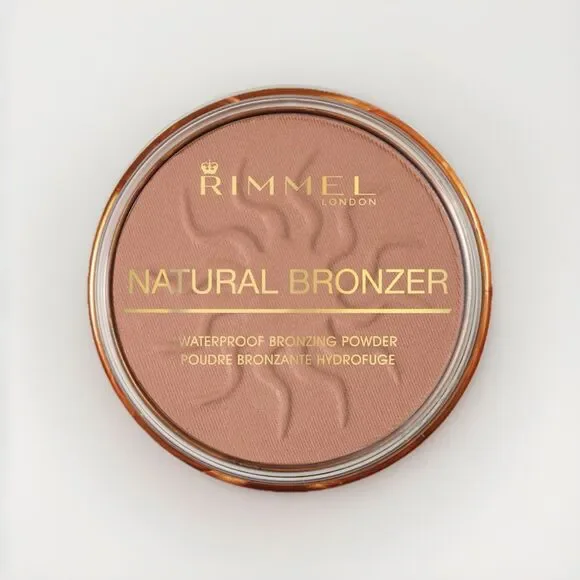 Rimmel London Natural Bronzer 021 Sun Light, waterproof sun-kissed glow Y2K