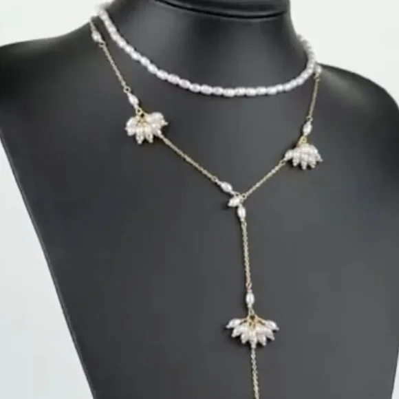 NEW! Pearls Choker Necklace