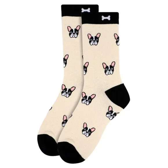 French Bulldog Women's Socks- Gift/ Stocking Stuffer / Frenchie - NWT