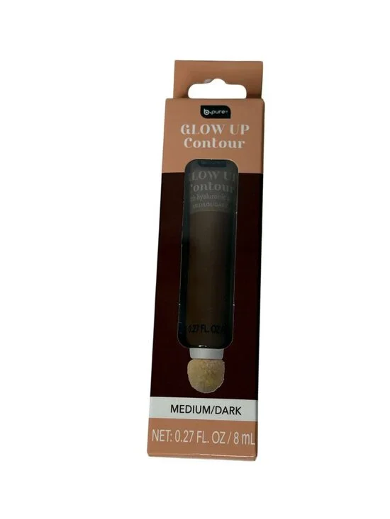 B Pure Glow Up Contour Medium Dark Liquid Contour Hyaluronic Acid
