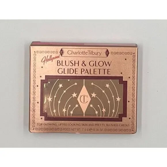 Charlotte Tilbury Hollywood Blush & Glow Glide Palette Fair/Light- Medium NIB