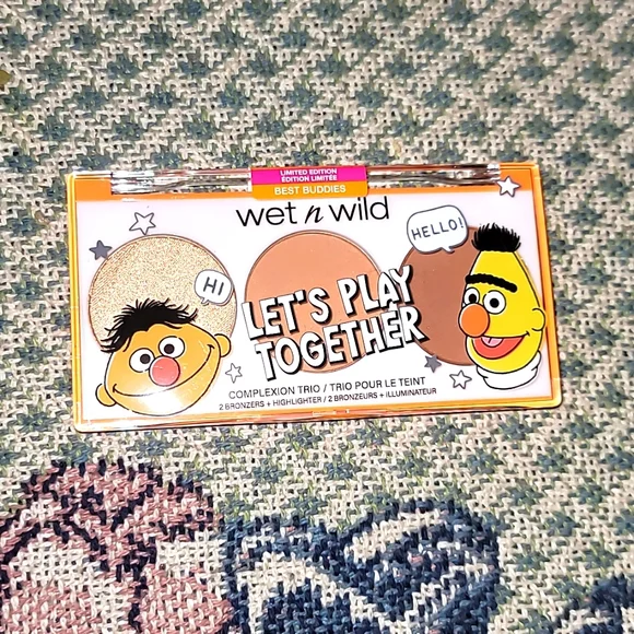 Wet N Wild X Sesame Street complexion trio limited edition 