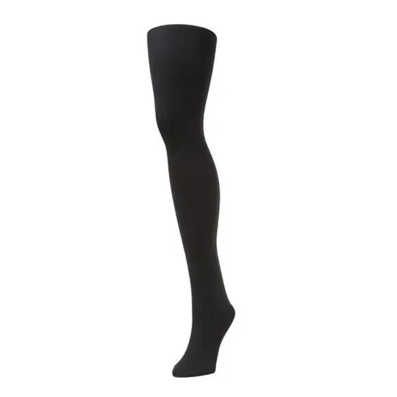 Italian Cotton Blend Tights Tall Graphite Gray B.ella Erika Opaque NEW Hosiery