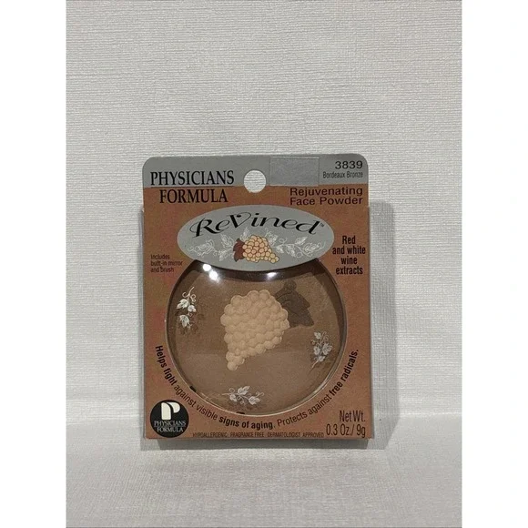 Physicians Formula ReVined Rejuvenating Face Powder, 3839 Bordeaux Bronze